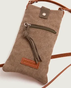 Bolso Textil Kaki Malia