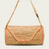 Bolso Yute Natural Naranja Granadella