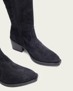 Botas Cowboy Carbon Con Cremallera Java