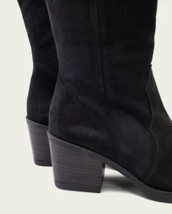 Botas Cowboy Carbon Con Cremallera Java