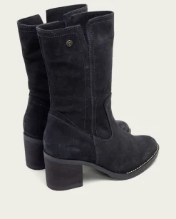 Botas De Tacón Carbon Con Cremallera Nia