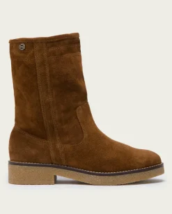 Botas Plana Cuero Vanessa