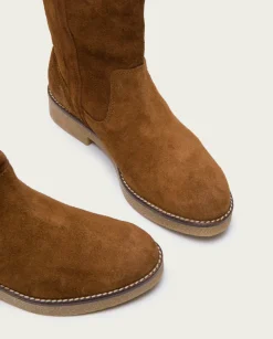 Botas Plana Cuero Vanessa