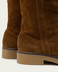 Botas Plana Cuero Vanessa