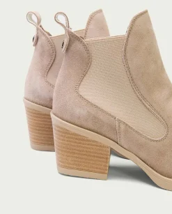 Botines Cowboy Arena Con Elasticos Jackie