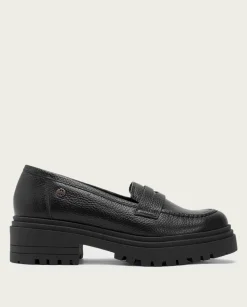 Mocasines Planos Negros Sahira
