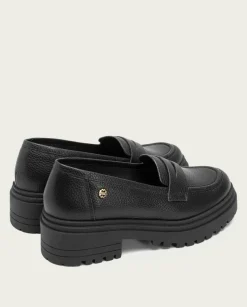Mocasines Planos Negros Sahira