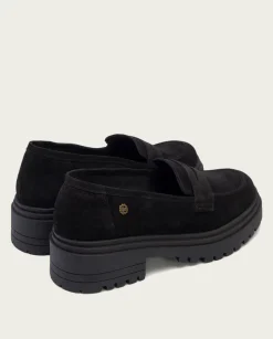Mocasines Planos Negros Selma